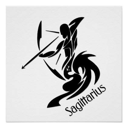 Sagittarius Zodiac Symbol And Sign Zazzle In Sagittarius