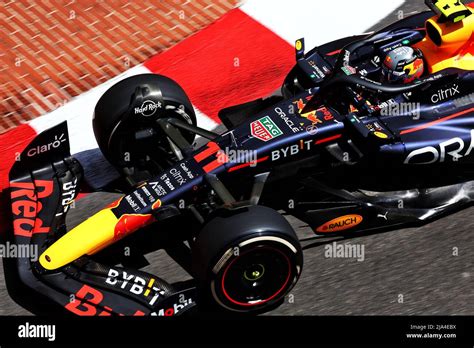 Sergio Perez MEX Red Bull Racing RB18 27 05 2022 Formula 1 World