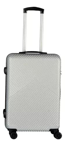 Maleta De Mano Abs Travel Elite Carry On Capacidad Kg Color Gris