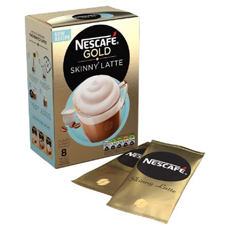 Nescaf Gold Latte Skinny Coffee Sachets Pack Of Total