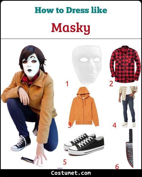 Masky Costume for Cosplay & Halloween | Cool costumes, Halloween party ...