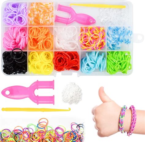 Mlife Loom B Nder Set Loops Gummis Bunte Gummib Nder Kit F R