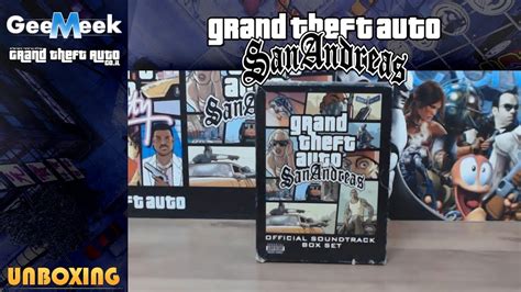 Grand Theft Auto San Andreas Official Soundtrack Box Set YouTube