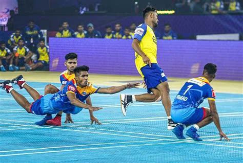 Ultimate Kho Kho Live Score Rajasthan Warriors Vs Telugu Yoddhas Kho