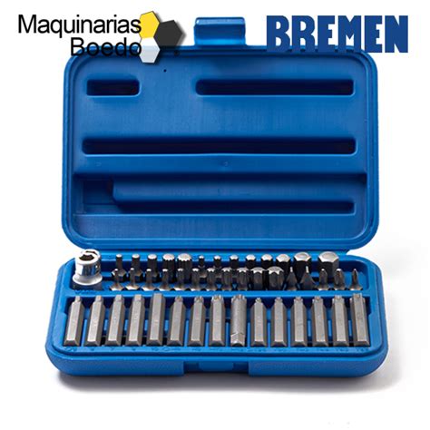 Juego De Puntas Torx Allen Multiestria Plano Phillips 4180 Bremen