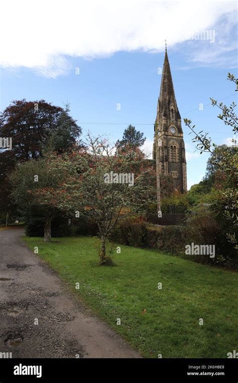 Comrie Parish Church Scotland October 2022 Stock Photo - Alamy