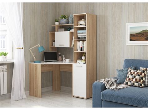 Стол ПКС-8 с пеналом дуб сонома/белый от производителя