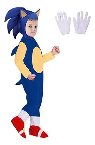 Fantasia Infantil De Halloween Sonic Cosplay Hedgehog Tails