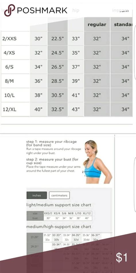 Lululemon Pant Size Chart