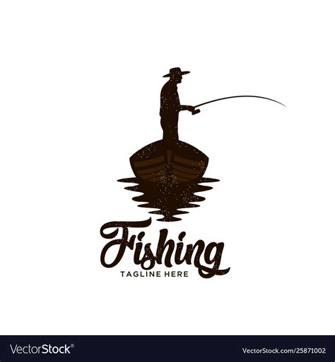 Fishing Logo Royalty Free Vector Image Vectorstock