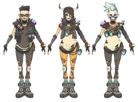 Cov Female Bandit Attachments Art Borderlands 3 Art Gallery