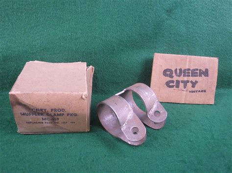 New Nos Mopar Muffler Clamp Mc Dodge Desoto