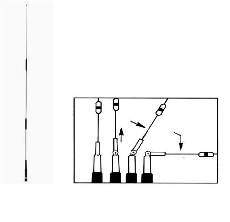 Comet Sbb 7 Dual Band 2m 70cm Mobile Antenna W Uhf Connector 55 Tall Ebay