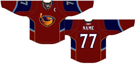 Atlanta Thrashers H&R Jersey Concept - Concepts - Chris Creamer's ...