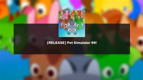 😱pet Simulator 99 Confirmed Roblox Youtube