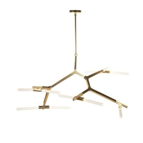 Anges Chandelier Ten Bulb Modern Branching Lamp Staff Pick