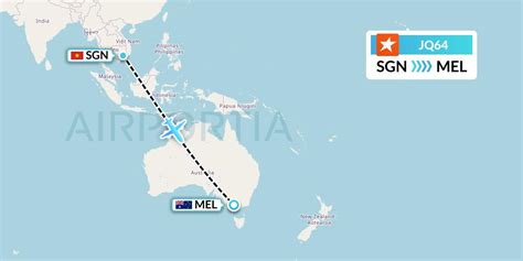 JQ64 Flight Status Jetstar Airways Ho Chi Minh City To Melbourne JST64