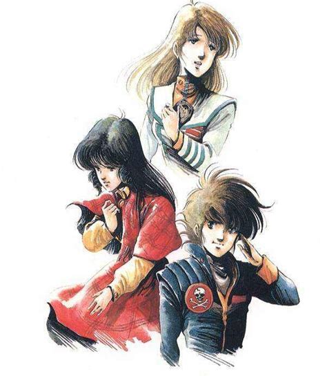 Macross Lynn Minmay Hikaru Misa By Haruhiko Mikimoto Imgur