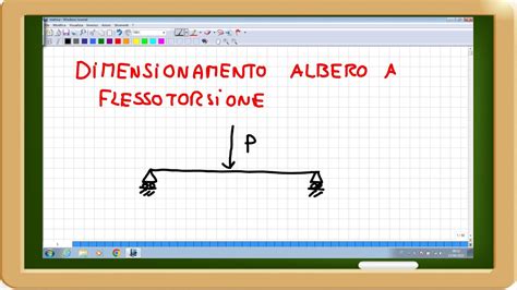 Dimensionamento Albero A Flesso Torsione YouTube