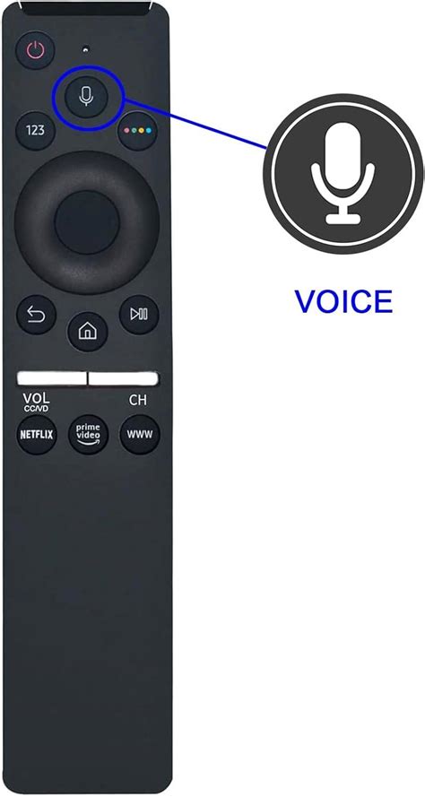 Perfascin Replacement Voice Remote Bn M Fit For Samsung Uhd K