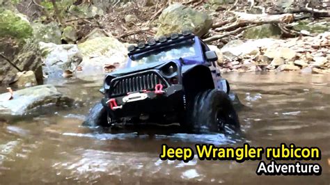 Jeep Wrangler Rubicon off road adventure scx10 ii rc crawler 지프 랭글러