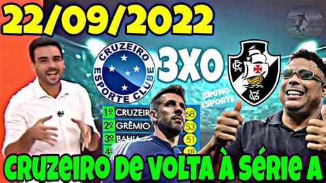 Cortes Globo Esporte Cruzeiro Especial Completo 2292022 NotÍcias Do