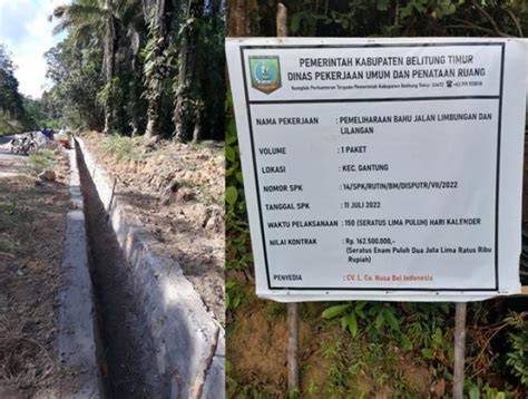 Sempat Diberitakan Proyek Siluman Ternyata Adalah Proyek Pemeliharaan