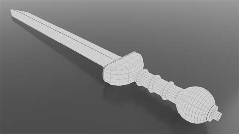 Artstation Gladius Roman Sword Game Assets