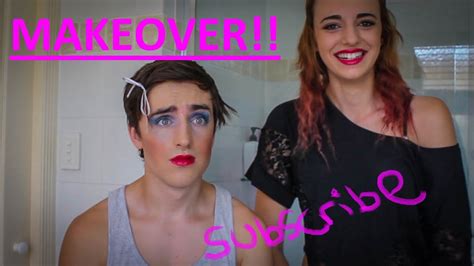 Giving My Boyfriend A Makeover Youtube