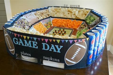 20 Genius Super Bowl Snack Stadiums Smart Party Ideas