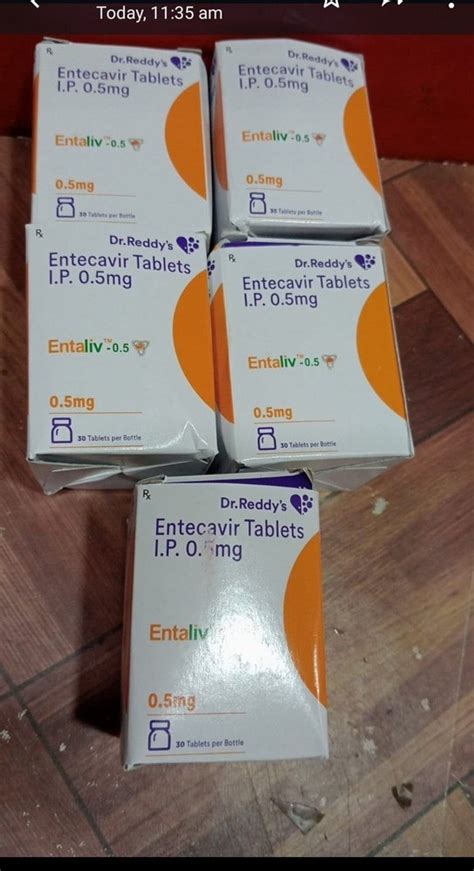 Entaliv Entecavir Mg Tablet At Rs Bottle In Pune Id