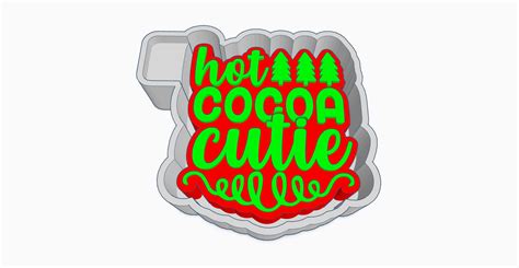 Hot Cocoa Cutie Freshie Housing STL File For D PrintingCults