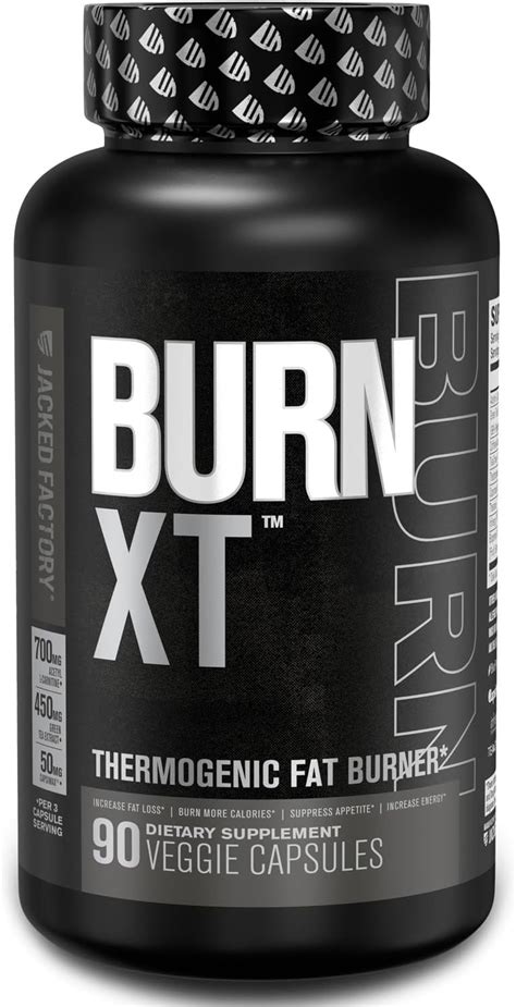 Burn Xt Black Thermogenic Fat Burner Weight Loss Supplement Appetite