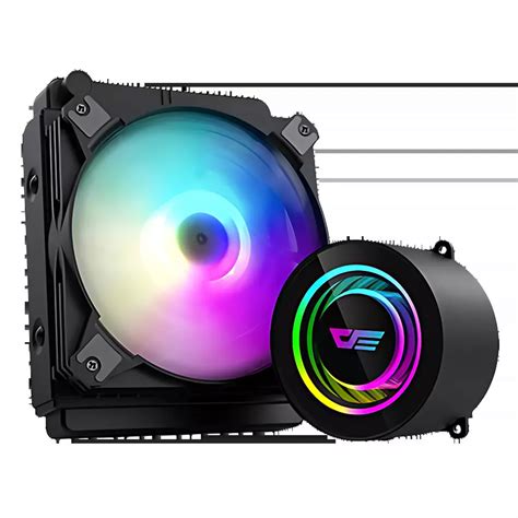 DarkFlash Twister DX120 Liquid CPU Cooler Black In UAE