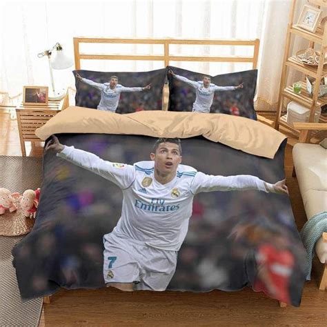 Housse De Couette Cristiano Ronaldo 8 Parure De Lit Ensemble De Literi