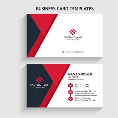 Modern Business Card Design Templates Mightyprintingdeals