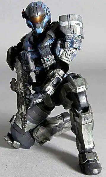 Halo Reach Play Arts Kai Series 2 Carter Action Figure Commander Square