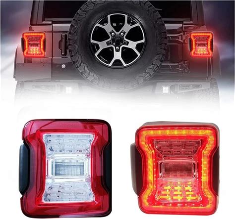 Sancak Feux Arri Res Pour Jeep Pour Wrangler Jl Version Euro