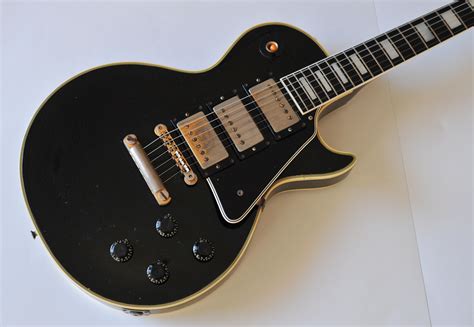 Gibson Les Paul Custom 1959 Black Guitar For Sale Guitaravenue Ltd