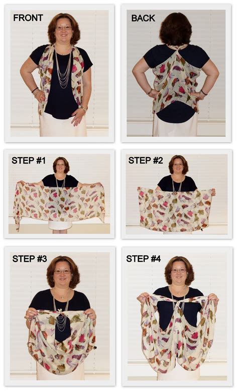 Great No Sewing Needed Scarf Styles How To Wear Scarves Scarf Tying