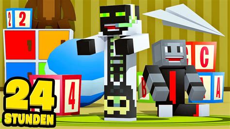 24 STUNDEN Als SPIELZEUG LEBEN Minecraft Deutsch HD YouTube