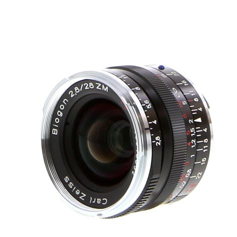 Zeiss 28mm F 2 8 ZM Biogon T Lens For Leica M Mount Black 46 At KEH