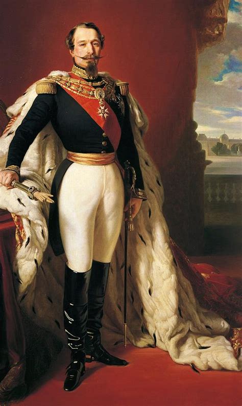 Portrait Of Napoleon IIi Louis Napoleon Bonaparte Painting by Franz Xaver Winterhalter