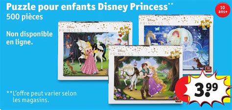 Promo Puzzle Pour Enfants Disney Princess Chez Kruidvat ICatalogue Fr