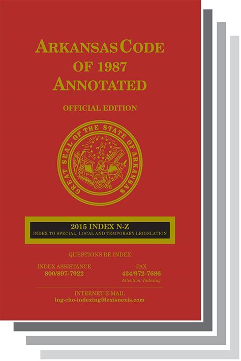 Arkansas Code Of Annotated Lexisnexis Store