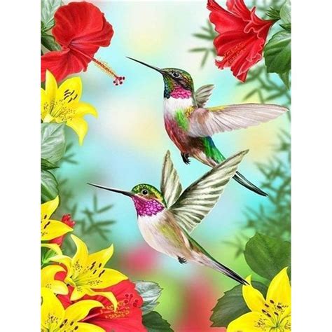 5D Diamond Painting Bird 063 Paint With Diamonds Art Crystal Craft