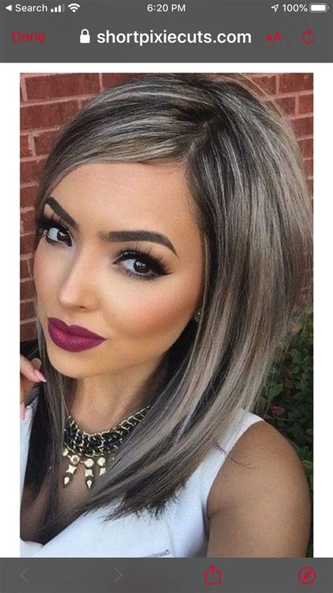 Pin By Sarah Rauen Mader On Beauty Grey Ombre Hair Grey Hair Color Ombre Hair Color