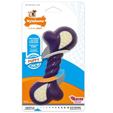 Puppy Chew Double Action Teething Toy | Nylabone