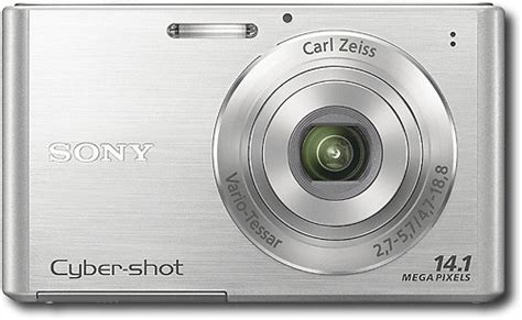 Best Buy Sony Cyber Shot 141 Megapixel Digital Camera Silver W330 Silver