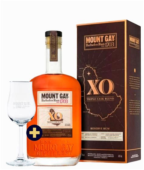 Mount Gay Extra Old 0 7l 43 GB pohár Alkoholshop hu